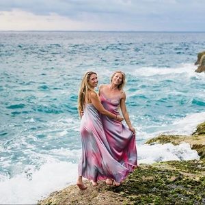 Warriors of the Divine Mermaid Dreams Silk Dress